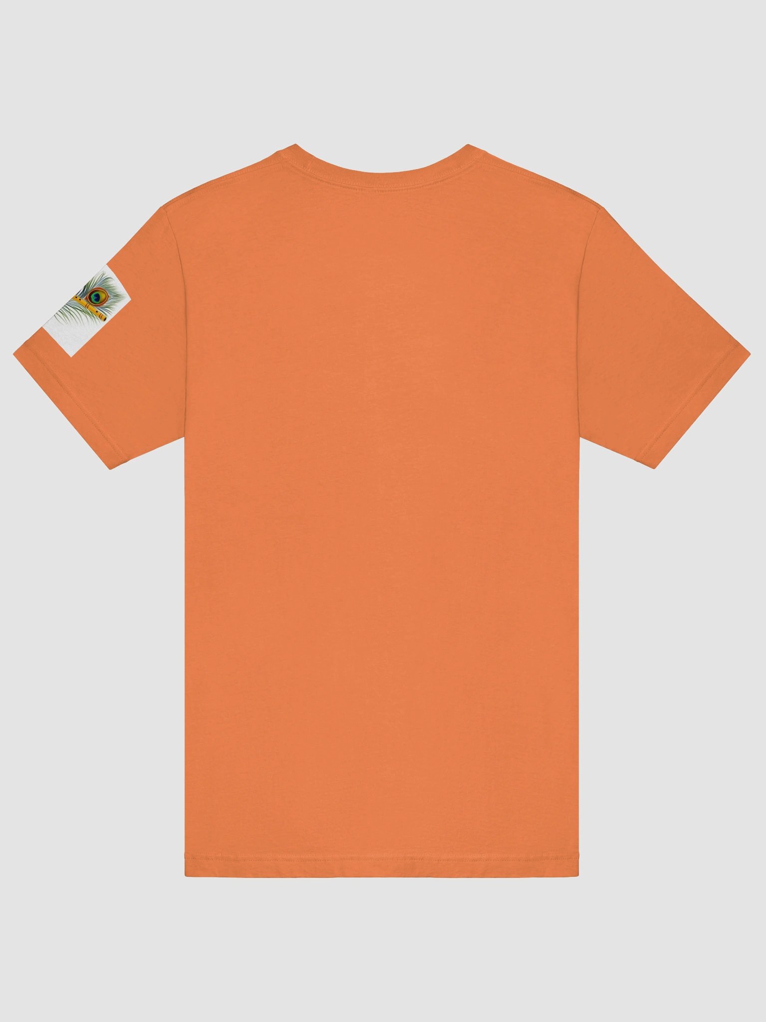 Peacock Serenade Wooden Flute T-shirt product image (12)