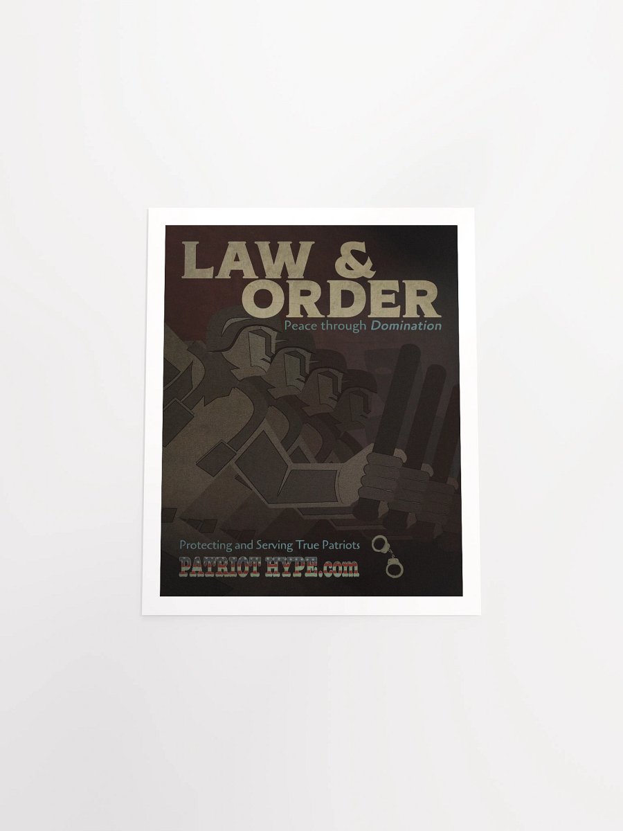 Poster: Patriot Hype - Law & Order product image (16)