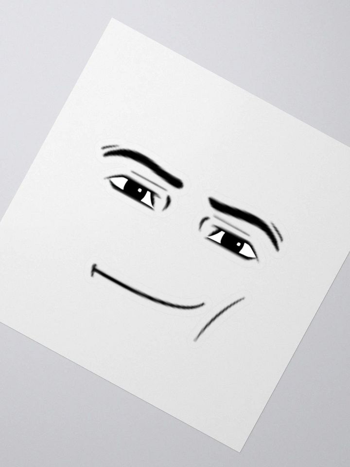 Man Face Sticker product image (2)