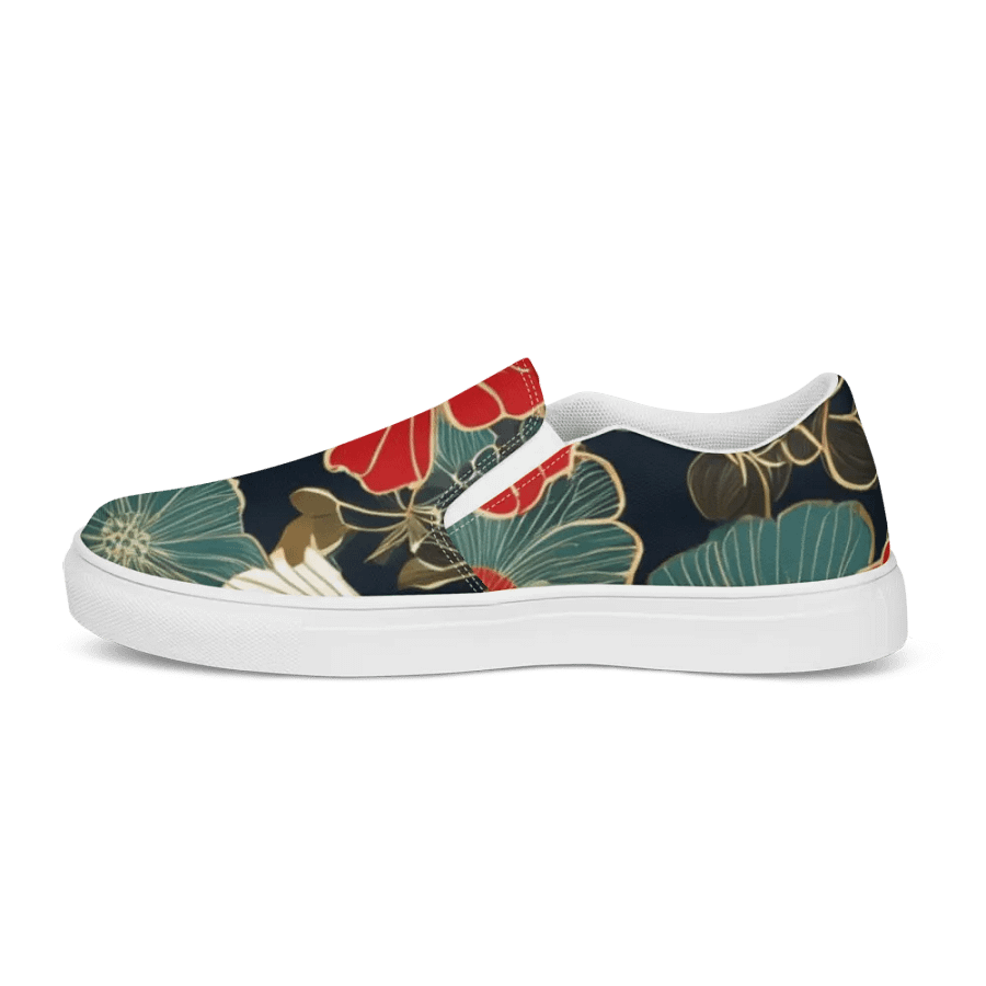 Floral Bliss Slip-On Canvas Shoes product image (9)