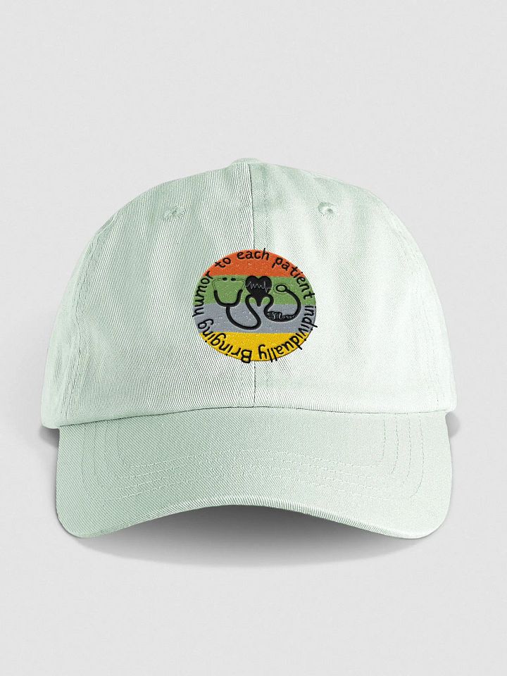 Bringing humor to each patient individually Pastel Dad Hat product image (4)