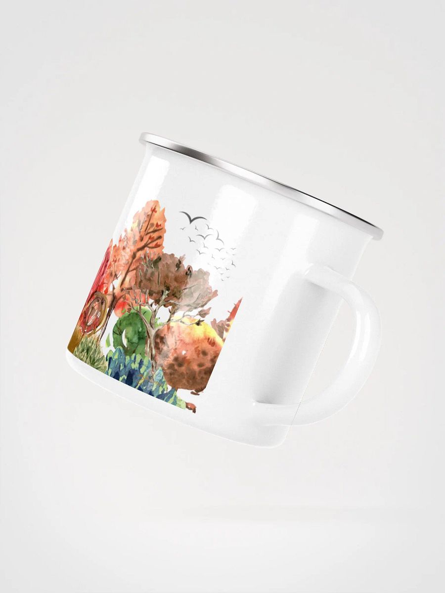 Classic Camping Bear Enamel Mug | Adventure-Inspired Drinkware product image (3)