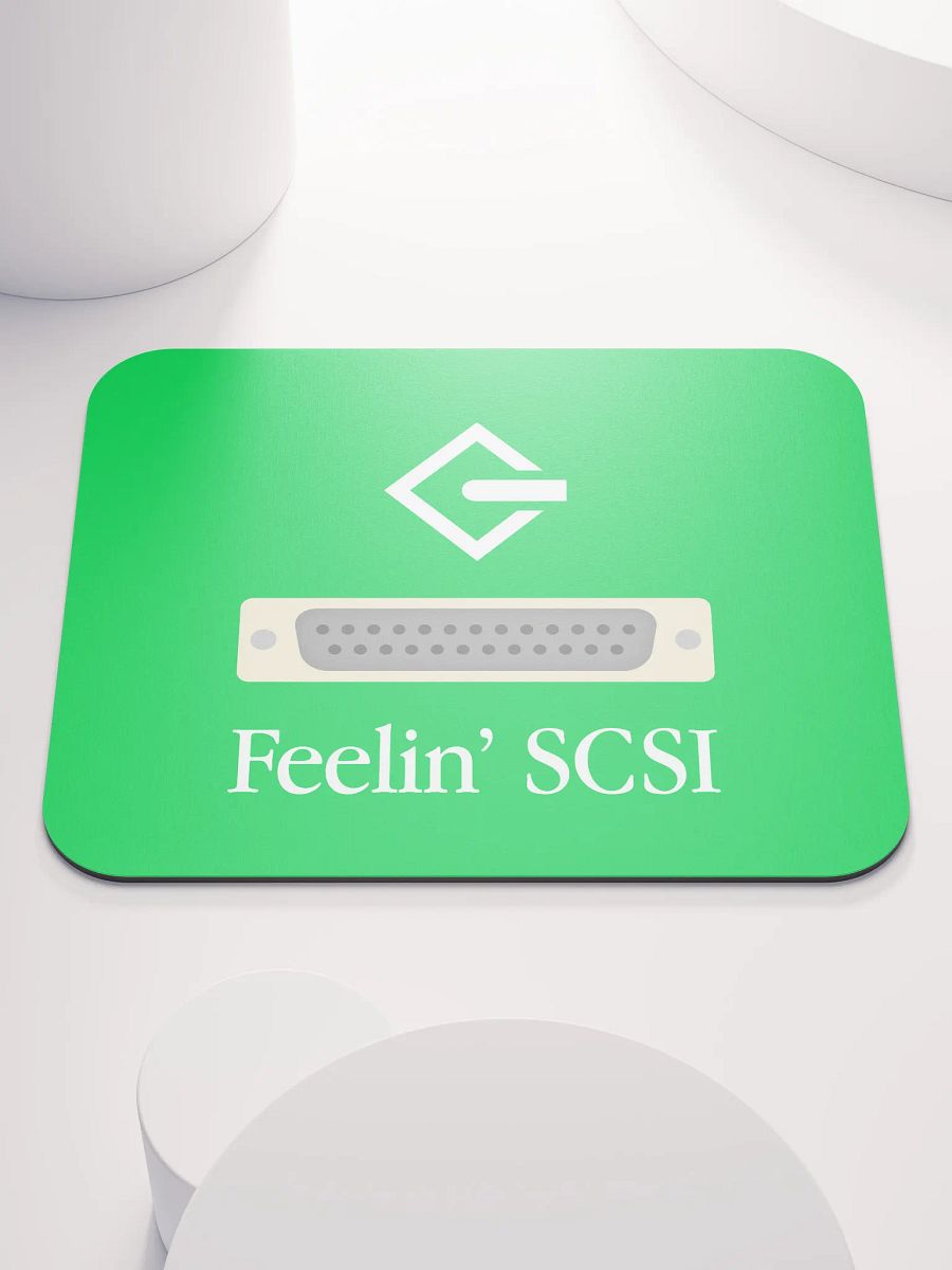 Feelin' SCSI Mouse Pad (Green) product image (1)