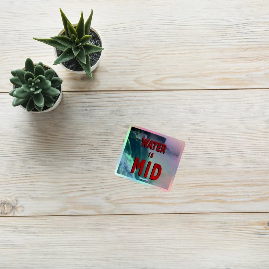 WATER IS MID STICKER product image (10)