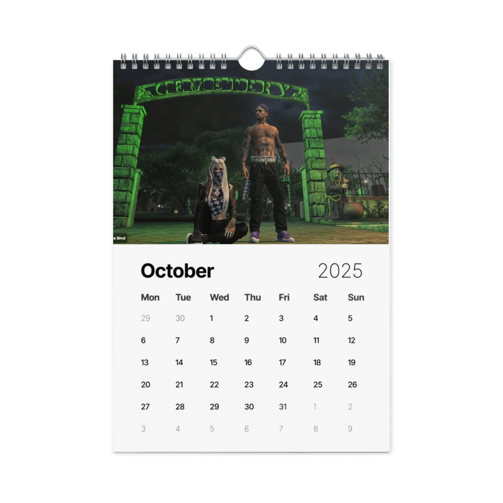 The Bowery 2025 calendar product image (12)