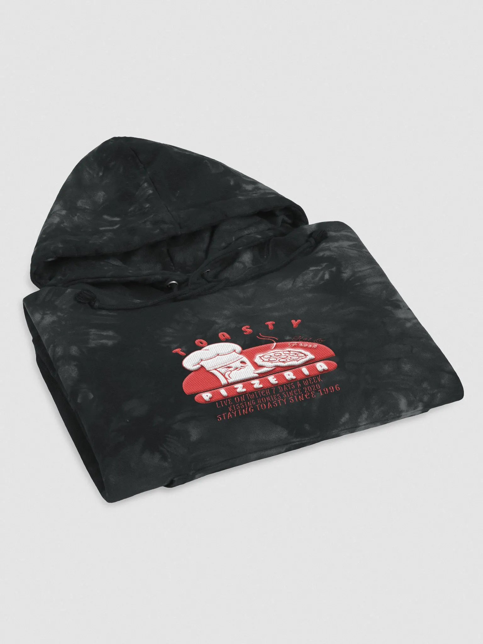 Toasty Pizzeria Champion Tie-Dye Hoodie product image (10)