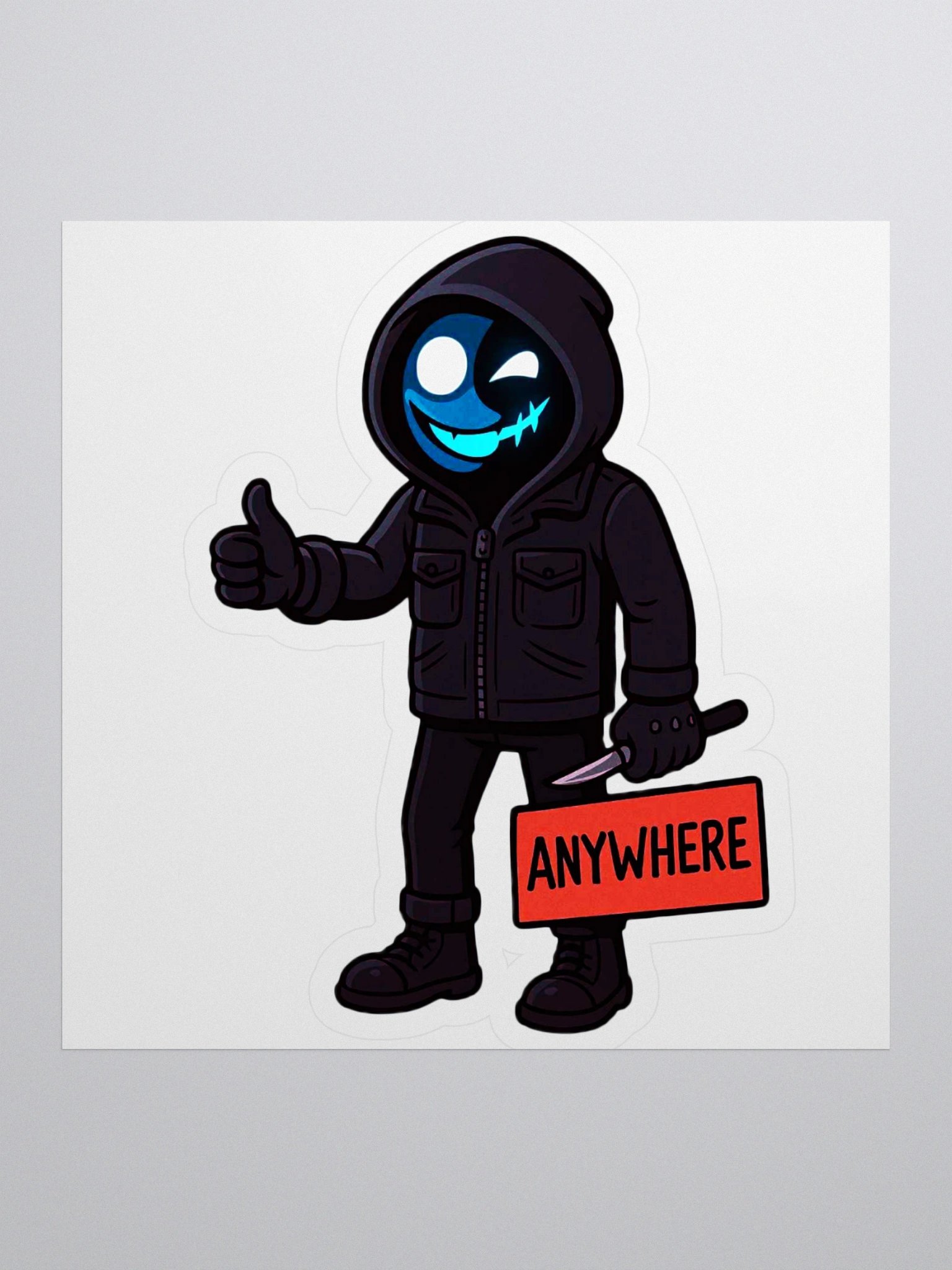 Horror Road Trip | Sticker | Eddie the Hitchhiker product image (1)