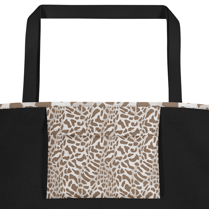 Cappuccino Giraffe Tote Bag product image (2)