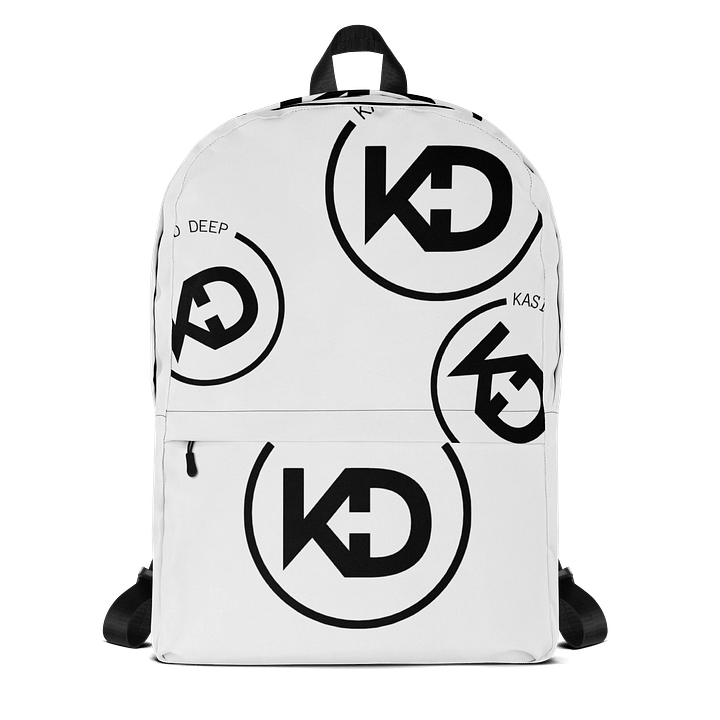 KD White Backpack product image (1)
