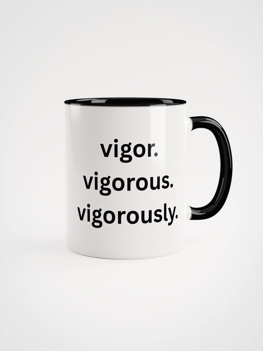 11 ounce 2P's Rollin' Hawaii Island Logo with "vigor. vigorous. vigorously" text product image (1)
