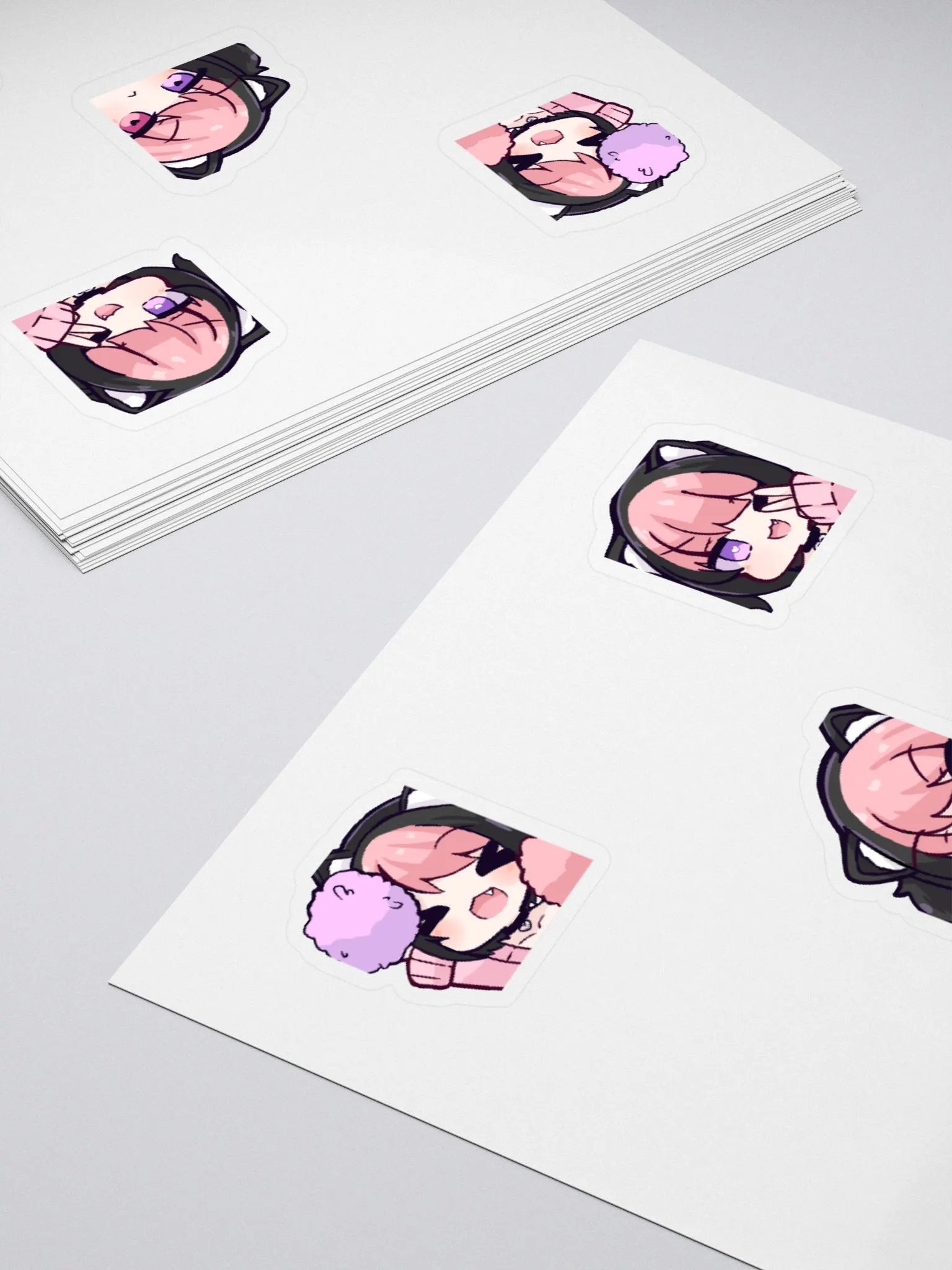 strawb kiss-cut sticker sheet product image (4)