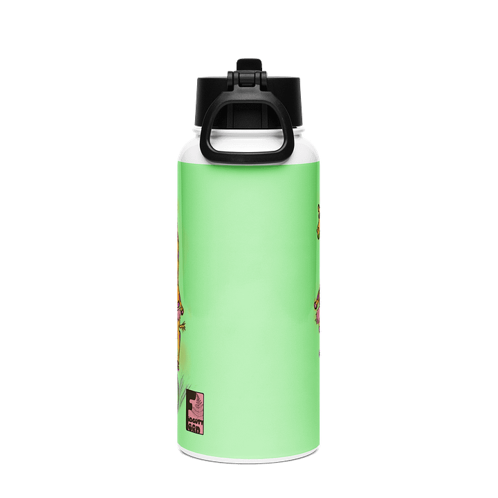 "It's My Party And I Can Cry If I Want To" Water Bottle With Screw Top And Straw product image (2)