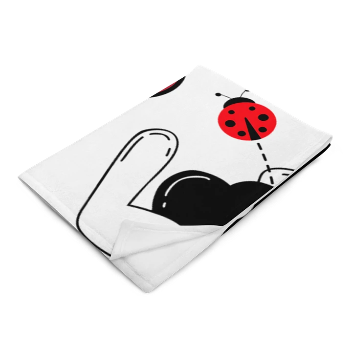 Whimsical Ladybug Scatter Throw Blanket product image (2)