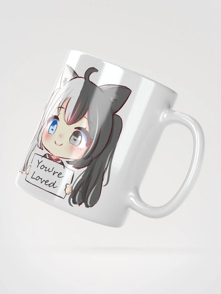 All White Mug - Byakko You Are Loved Edition product image (6)