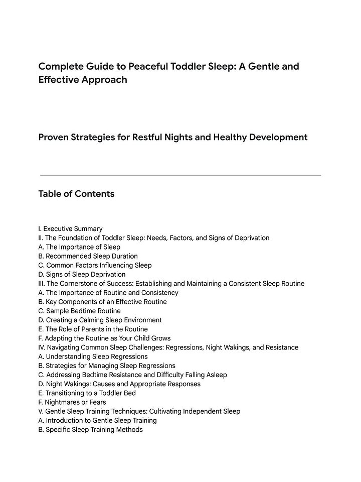 Complete Guide to Peaceful Toddler Sleep: A Gentle and Effective Approach product image (2)