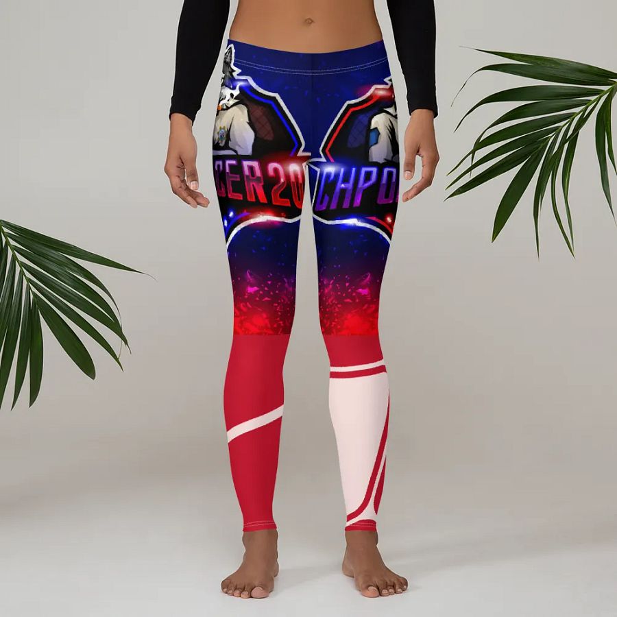 CHIPOFFICER20 Cosmic Wolf All-Over Leggings product image (3)