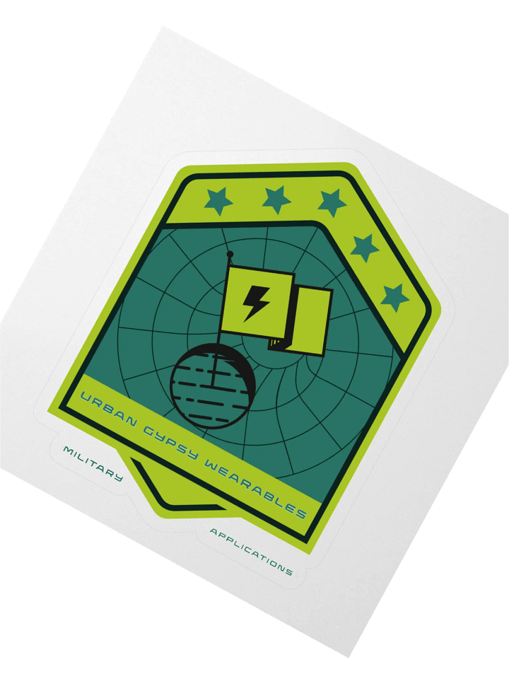 Military Applications Shield Sticker product image (2)