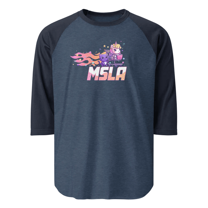 MSLA Sparkles Amigos - Jersey Raglan Tee product image (12)