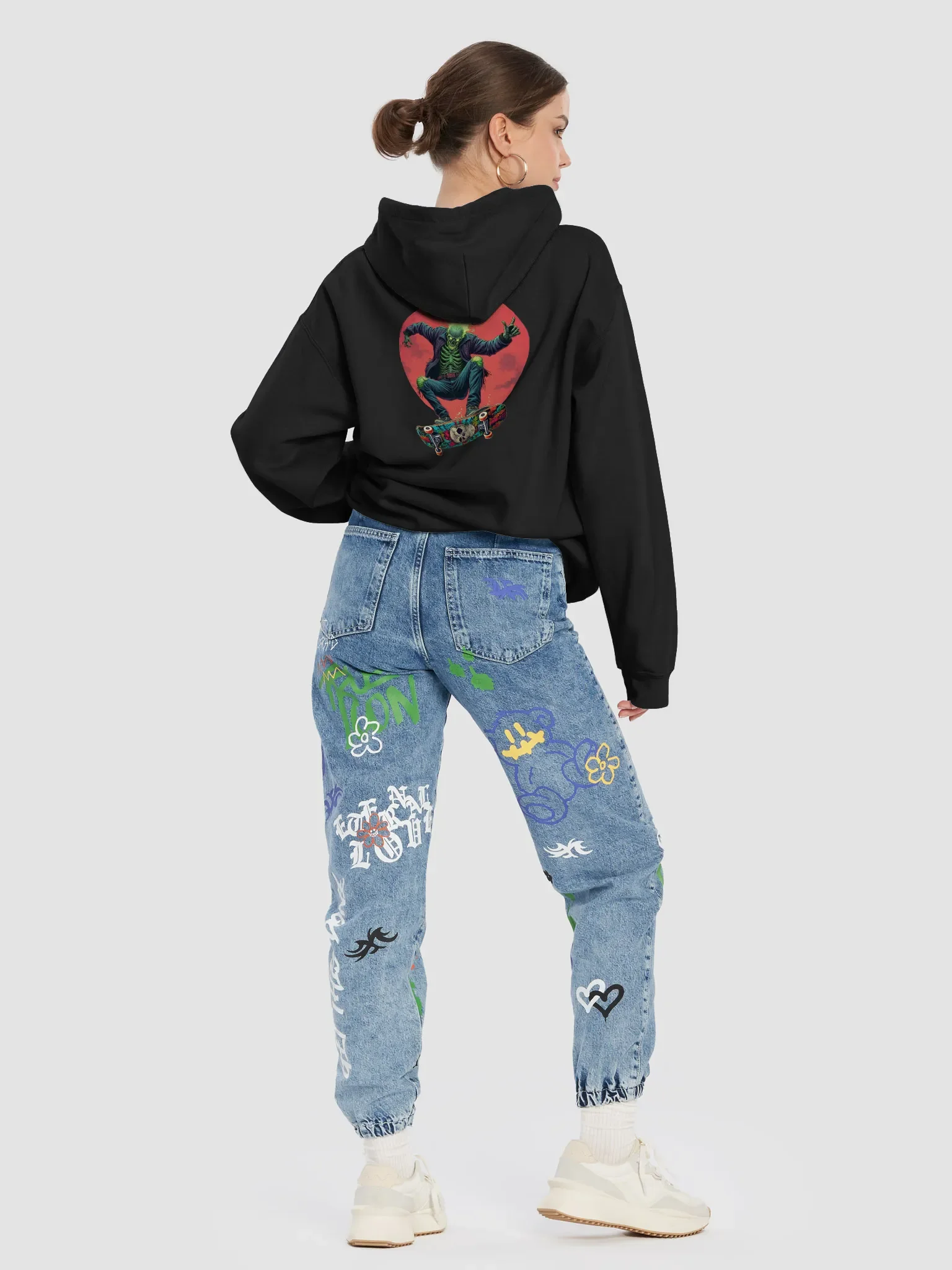 "Blood Moon" Hoodie – by O.G. Skater® product image (2)