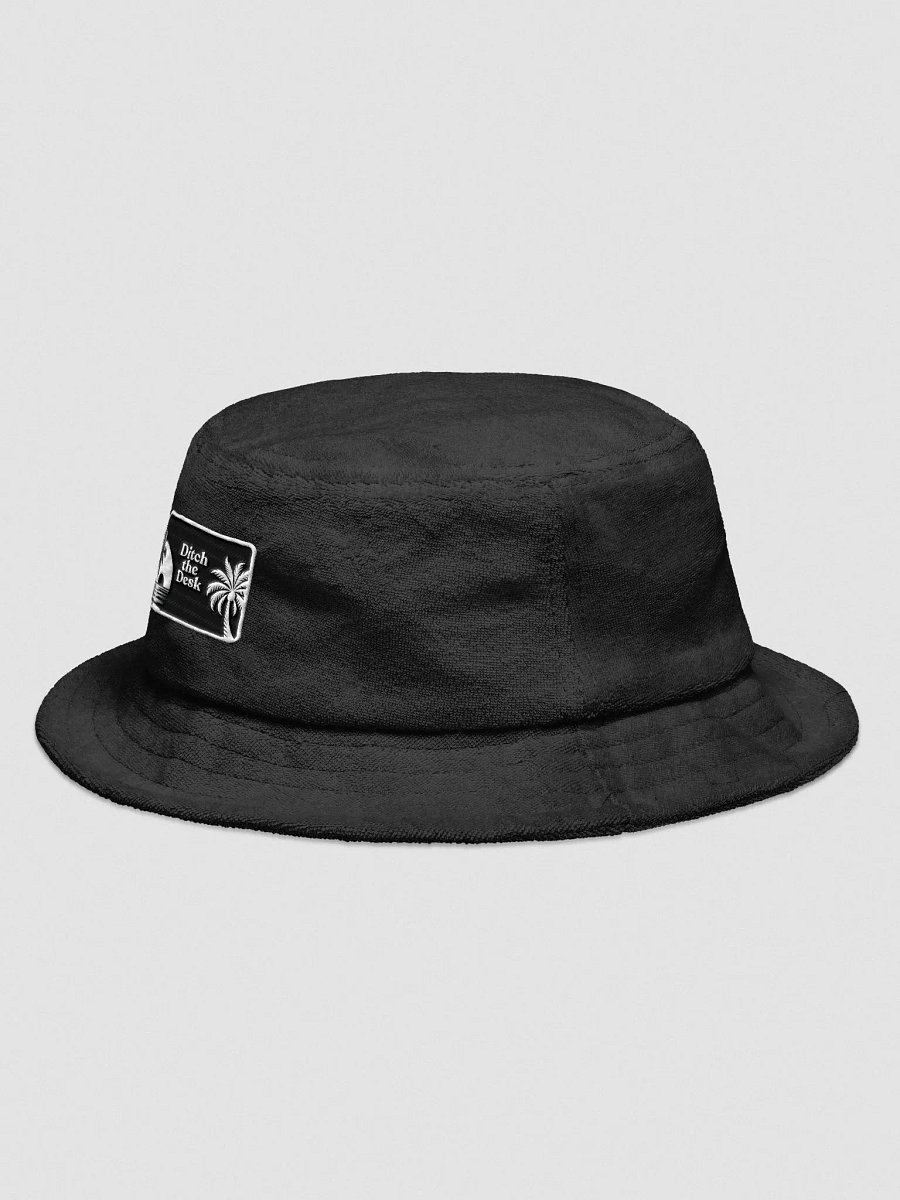 Sunset Escape Terry Cloth Bucket Hat | Ditch the desk product image (3)