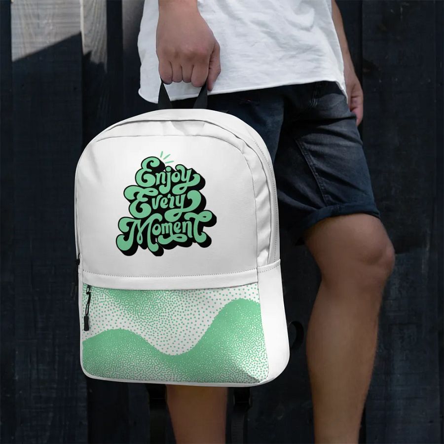 Enjoy Every Moment All-Over Print Backpack product image (4)