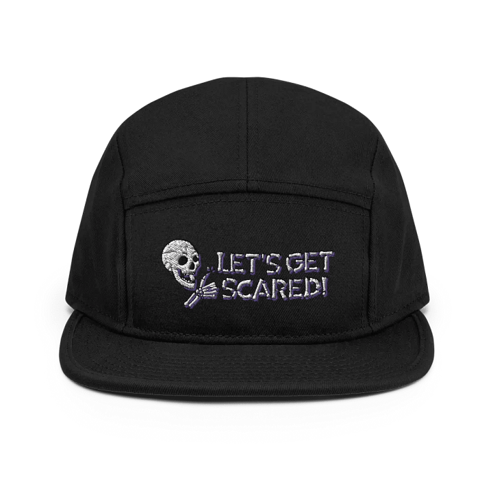 Let's Get Scared Panel Hat (embroidered) product image (1)