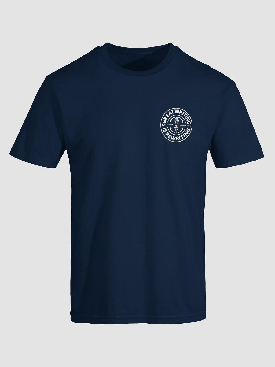Great Writing Is Rewriting T-Shirt—Dyed Heavyweight T-Shirt (Color Image) product image (5)