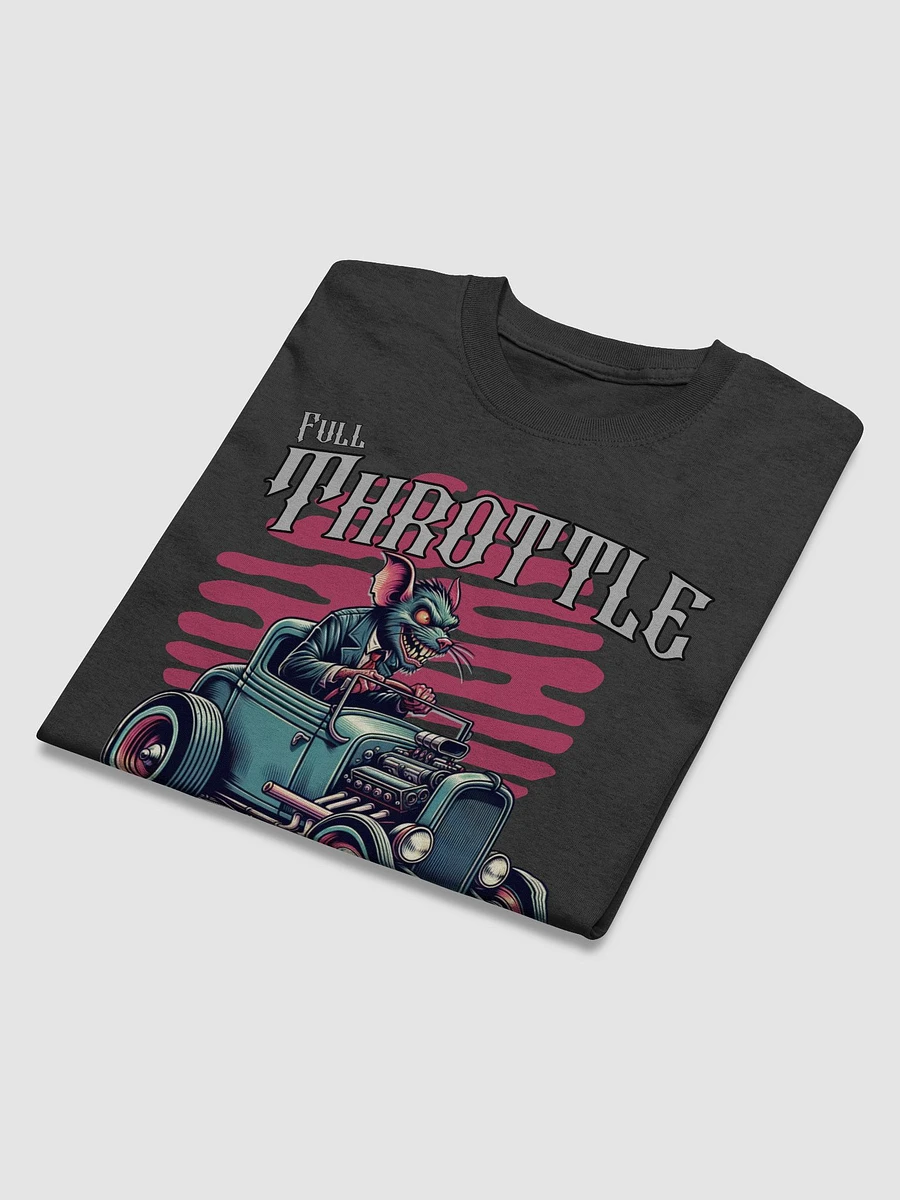 Rebel Rat Full Throttle Hot Rod T-Shirt product image (3)