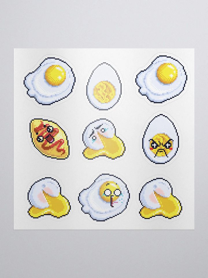 Pixel Egg Stickers 🍳 product image (1)