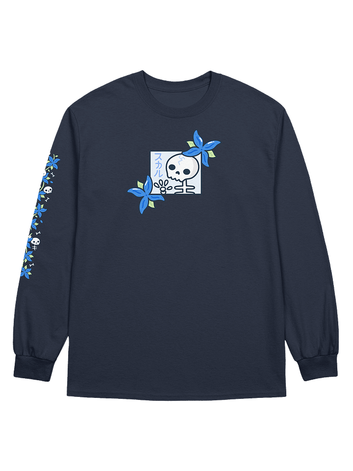 Skulls n' Hydrangeas Long Sleeve product image (1)