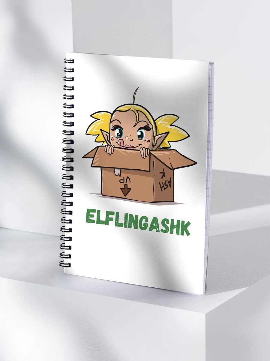 Official ElflingAshK Notebook! product image (3)