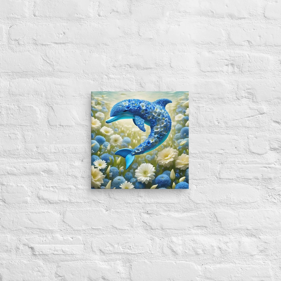 Flower Dolphin Wall Art product image (13)