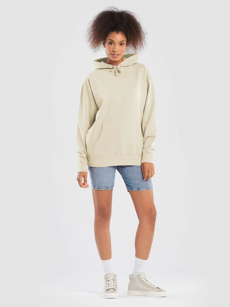 Plain Color Bone Hoodie product image (3)