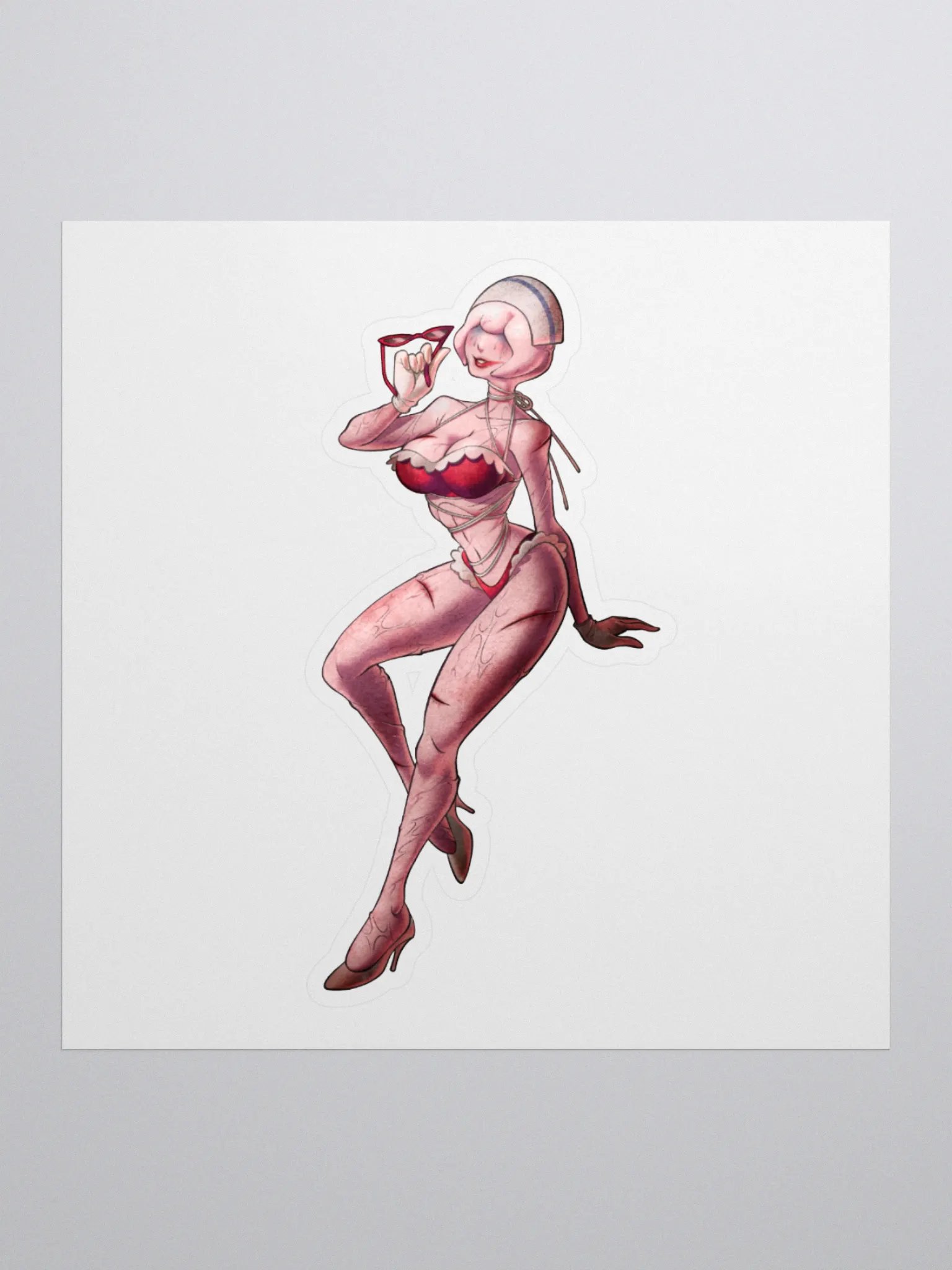 Silent Hill Summer Nurse Sticker product image (1)