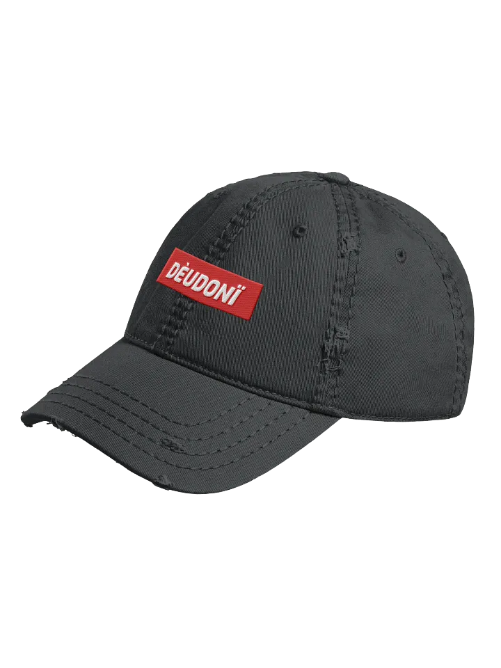 Dèudonï Red Label Distressed Dad Hat product image (6)