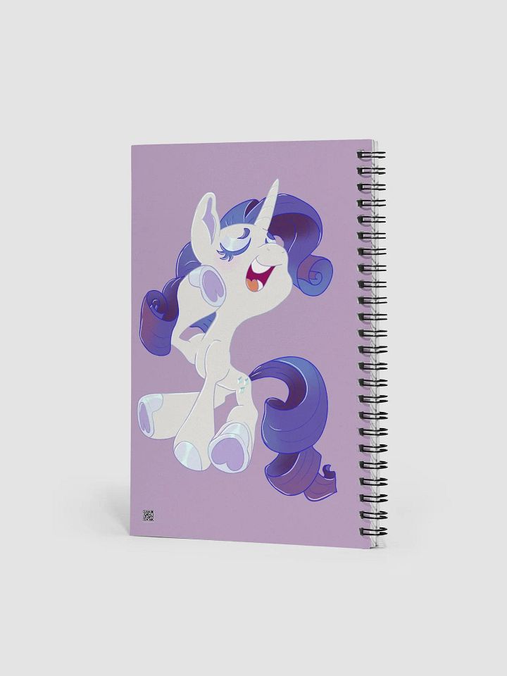 Rarity Spiral Notebook product image (1)