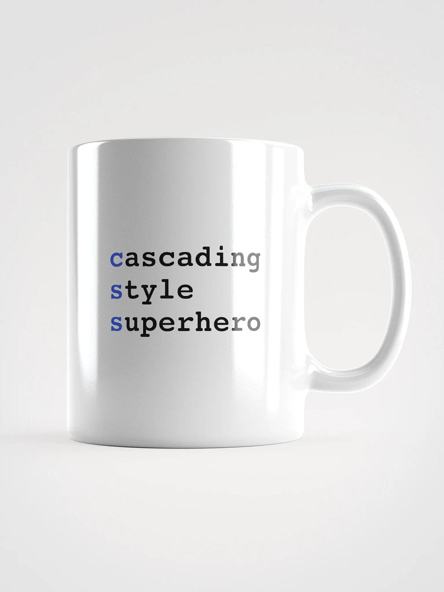 CSS Cascading Style Superhero Mug product image (1)