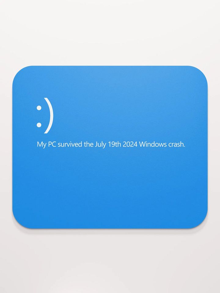 My PC Survived Mouse Pad product image (2)