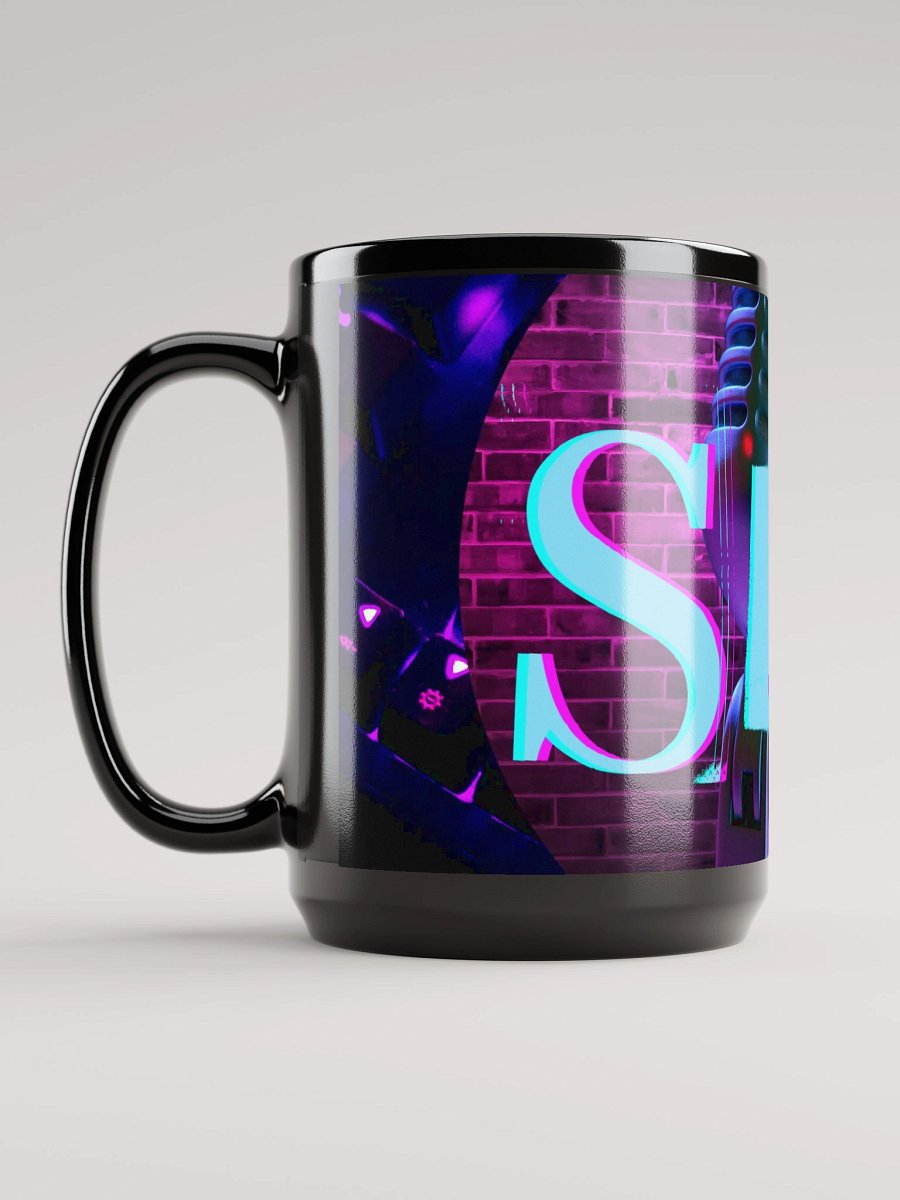 Black Neon SBG Mic Mug product image (6)