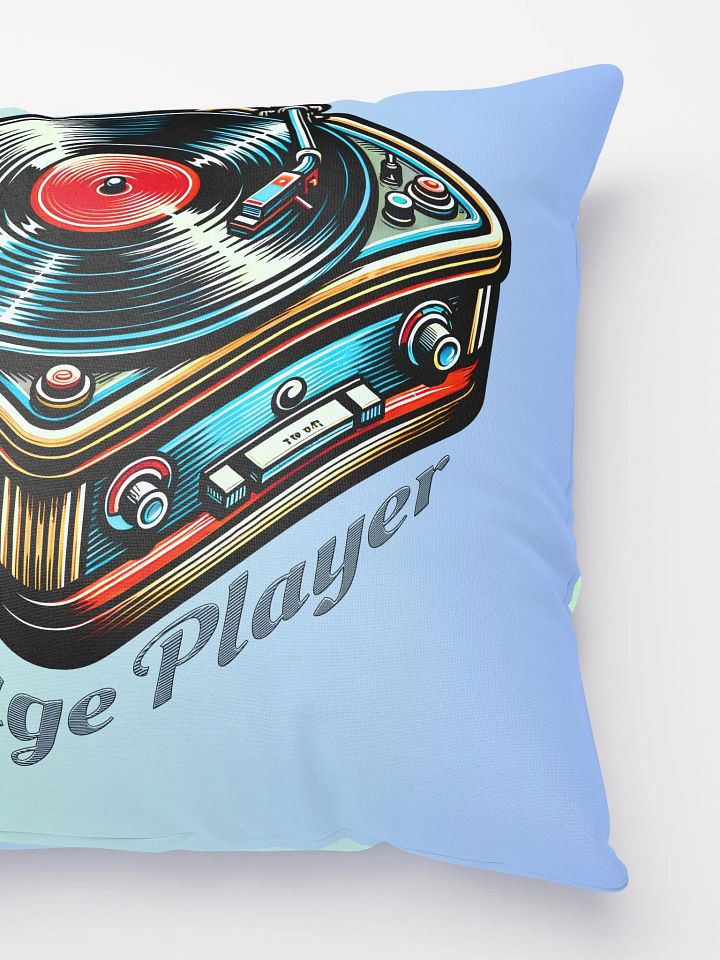 Vintage Player Throw Pillow product image (2)
