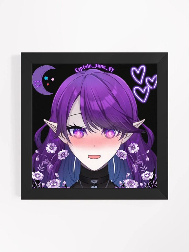Purple Moonlight Dream Framed Poster product image (10)