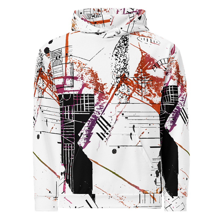 Ritmo Urbano (Urban Rhythm) Eco-Friendly Canvas Hoodie product image (1)