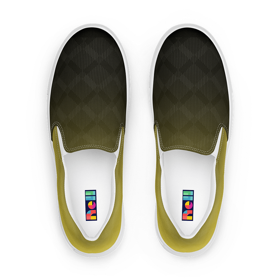 Sunset Geometry Women's Slip-On Shoes product image (1)