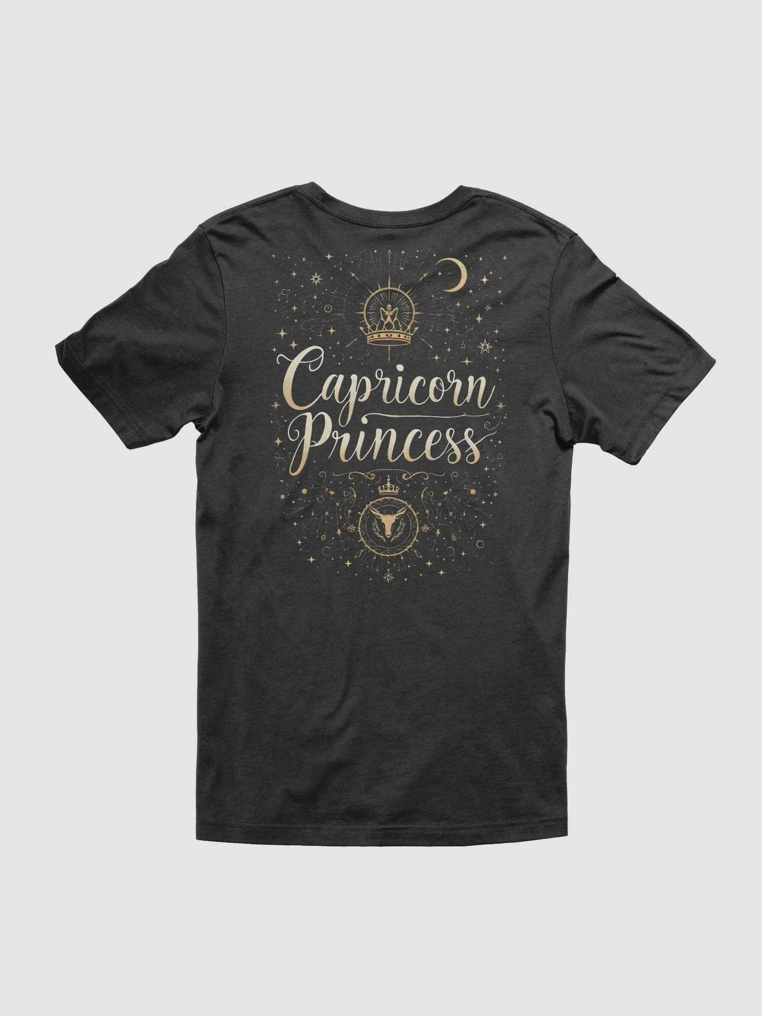 Capricorn Princess Crowned T-Shirt product image (5)