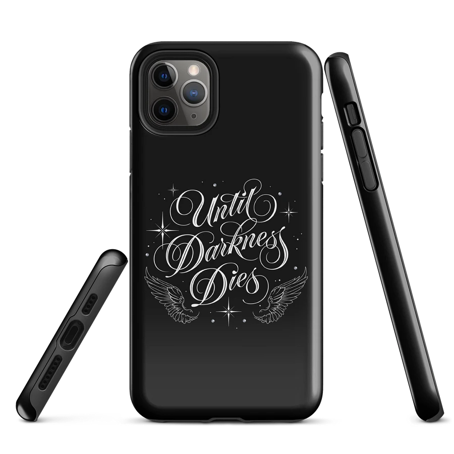 Until Darkness Dies (wings design) iPhone Case product image (1)