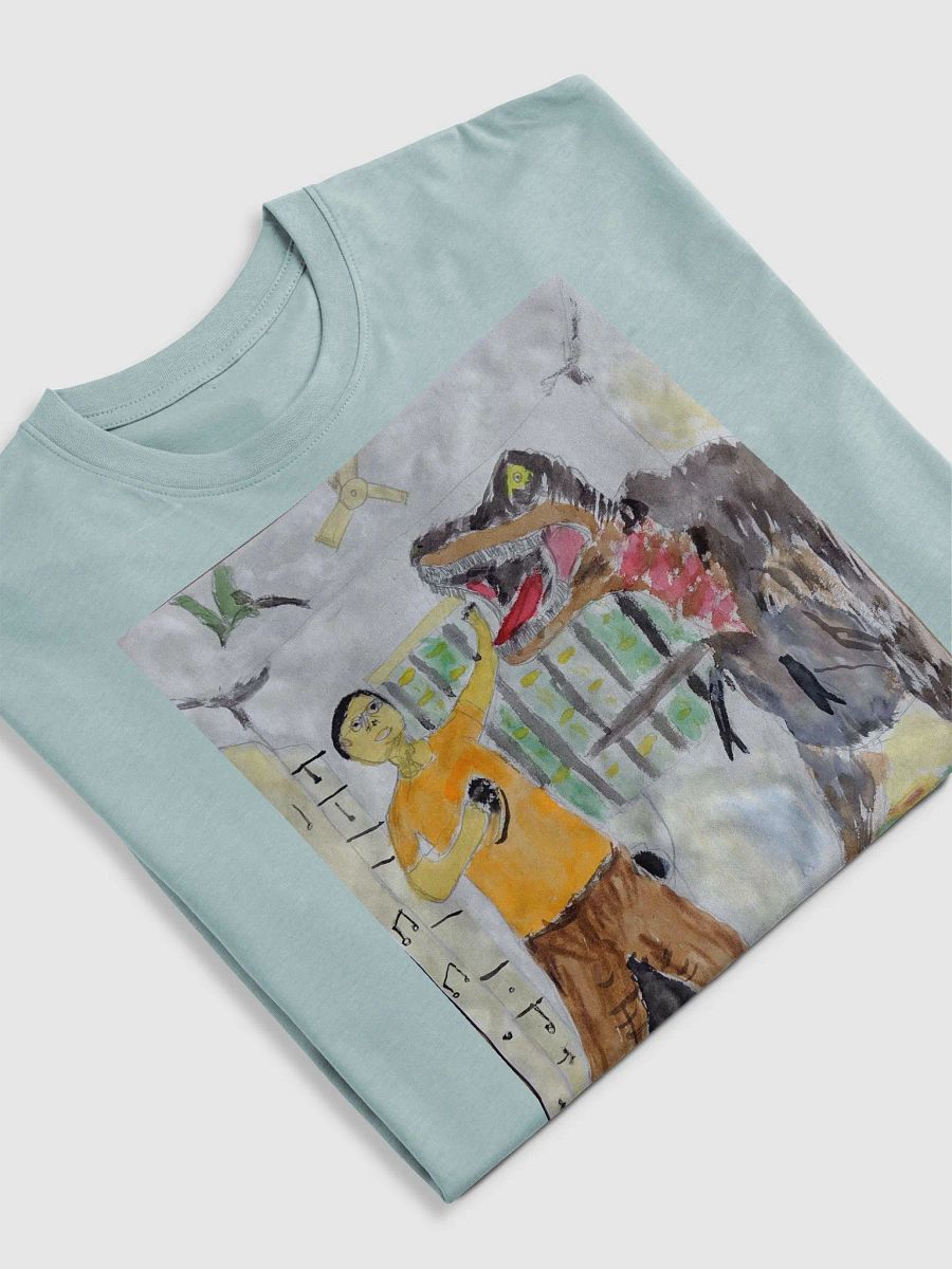 Cotton Heritage Men's Premium Heavyweight Tee : Me vs t. rex product image (33)