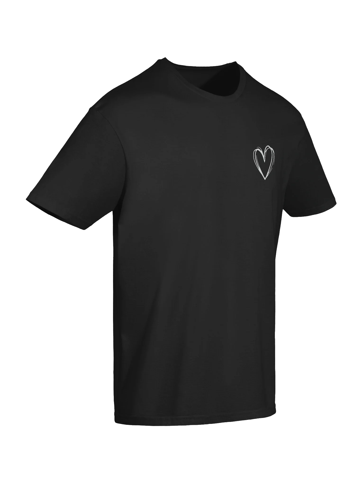 Dynamic Heart Sketch Unisex T-Shirt product image (10)