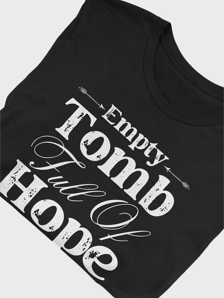 Empty Tomb Full Of Hope Christin Bella Canvas T-shirt - Dark product image (2)