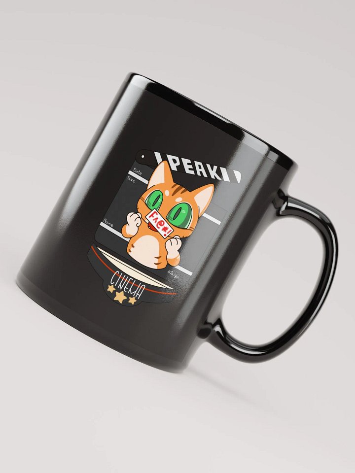 Peak F***ing Cinema Black Mug product image (2)