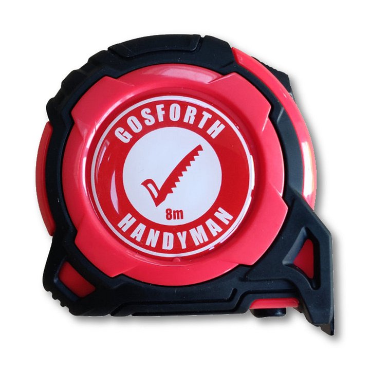 8m Metric Only Tape Measure - Gosforth Handyman official product image (1)